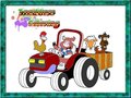 Spill Tractor Coloring Pages