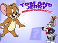 Spill Tom and Jerry Memory Card Match