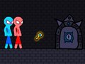 Spill Red and Blue Stickman Rope