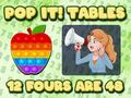 Spill Pop It Tables