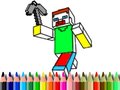 Spill Back to School: Minecraft Coloring