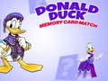 Spill Donald Duck memory card match