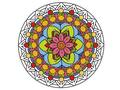 Spill Mandala Coloring Book
