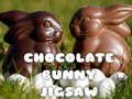 Spill Chocolate Bunny Jigsaw