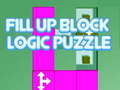Spill Fill Up Block Logic Puzzle