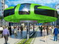 Spill Gyroscopic Elevated Bus Simulator Public Transport