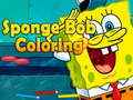 Spill Sponge Bob Coloring