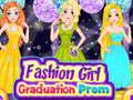 Spill Fashion Girl Graduation Prom