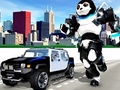 Spill Police Panda Robot 
