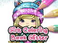 Spill Girls Coloring Book Glitter 