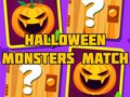 Spill Halloween Monsters Match