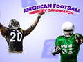 Spill American Football Memory Card Match