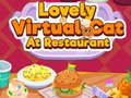 Spill Lovely Virtual Cat At Restaurant