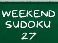 Spill Weekend Sudoku 27