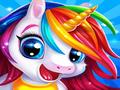 Spill Model Unicorn Dress Up