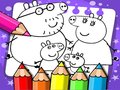 Spill Peppa Pig Coloring Book
