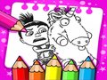 Spill Despicable Me Printable Coloring Book