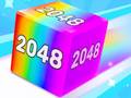 Spill Chain Cube: 2048 Merge