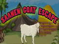 Spill Saanen Goat Escape