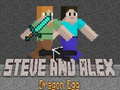 Spill Steve and Alex Dragon Egg