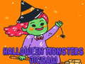 Spill Halloween Monsters Jigsaw