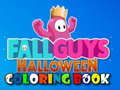 Spill Fall Guys Halloween Coloring Book