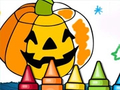 Spill Halloween Coloring Games