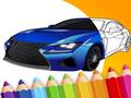 Spill Japanese Luxury Cars Coloring Book 