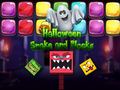 Spill Halloween Snake and Blocks