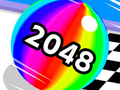 Spill Color Ball Run 2048