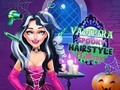 Spill Vampira Spooky Hairstyle Challenge