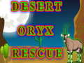 Spill Desert Oryx Rescue