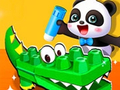 Spill Baby Panda Animal Puzzle