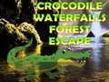 Spill Crocodile Waterfalls Forest Escape