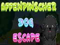 Spill Affenpinscher Dog Escape