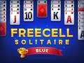 Spill Freecell Solitaire Blue