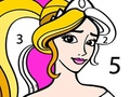 Spill Princess Coloring By Number