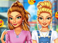 Spill Super Girls Ripped Jeans Outfits