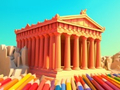 Spill Coloring Book: Parthenon Temple