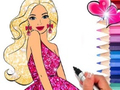 Spill Coloring Book: Barbie