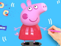 Spill Coloring Book: Peppa Pig