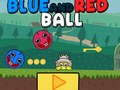 Spill Blue and Red Ball
