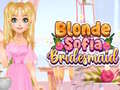 Spill Blonde Sofia Bridesmaid