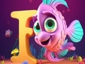 Spill Coloring Book: Letter F