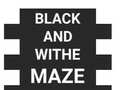 Spill Maze Black And Withe