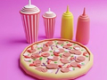 Spill Coloring Book: Pizza