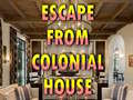 Spill Escape From Colonial House