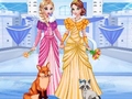 Spill Elsa & Anna's Icy Dress Up