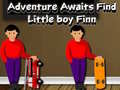 Spill Adventure Awaits Find Little Boy Finn