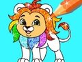 Spill Coloring Book: Lion